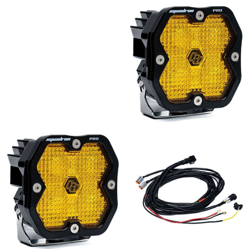 Baja Designs Squadron Pro 2.0 LED Light, Pair
