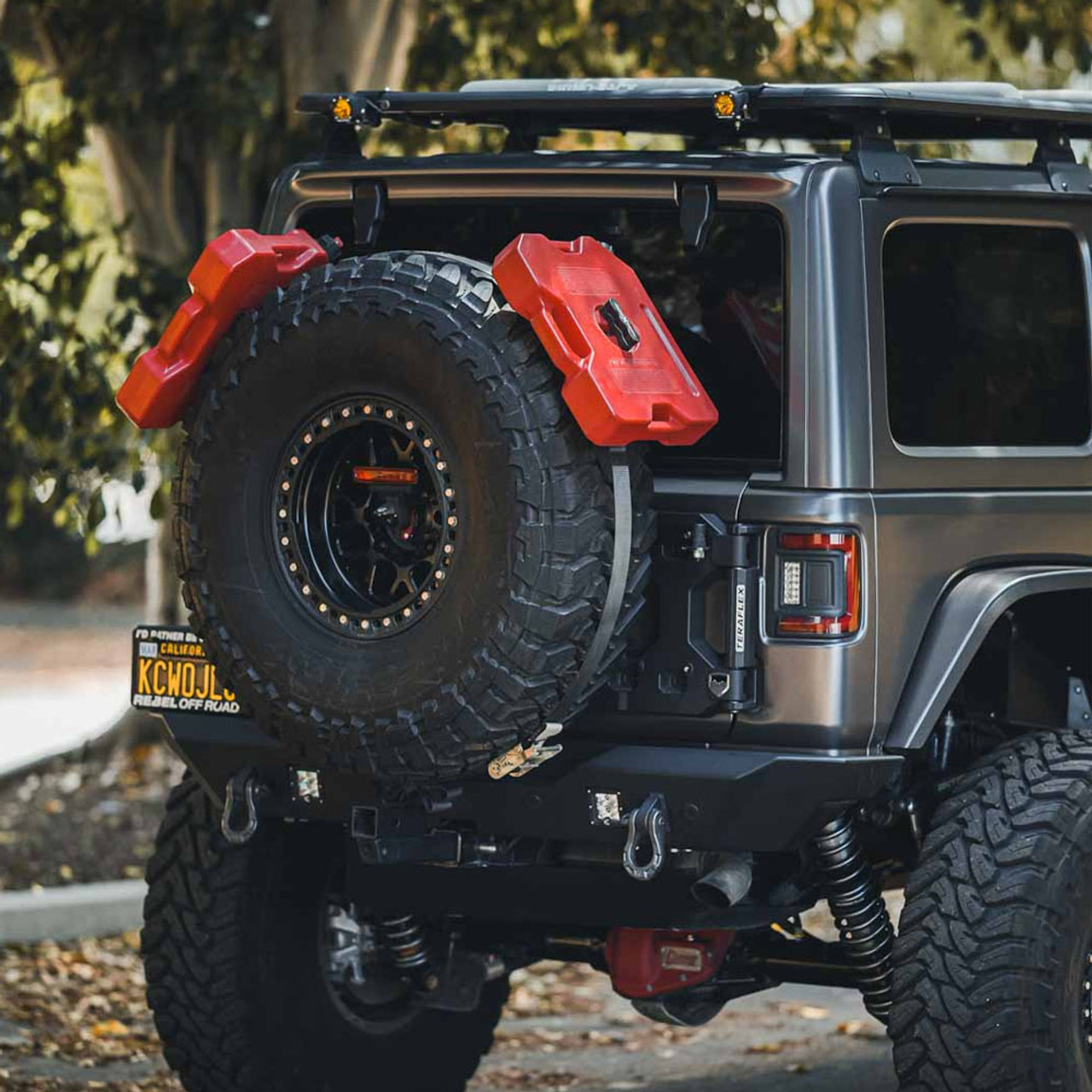 RockSlide Engineering EZ Rack Rotopax Spare Tire Mounting Kit, Basic