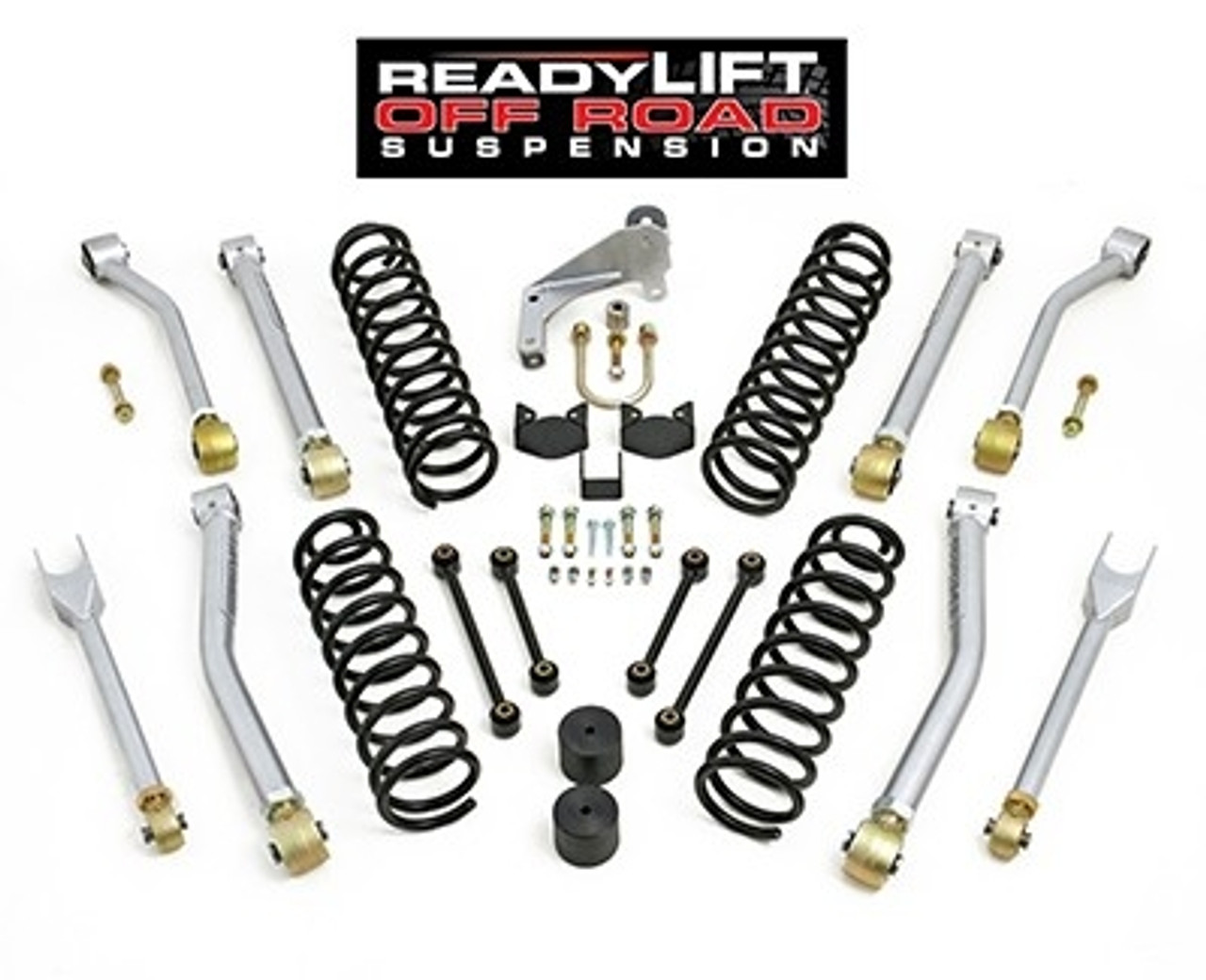 ReadyLift Jeep JK Wrangler, 2007-2013, Max Flex Short Arm 4