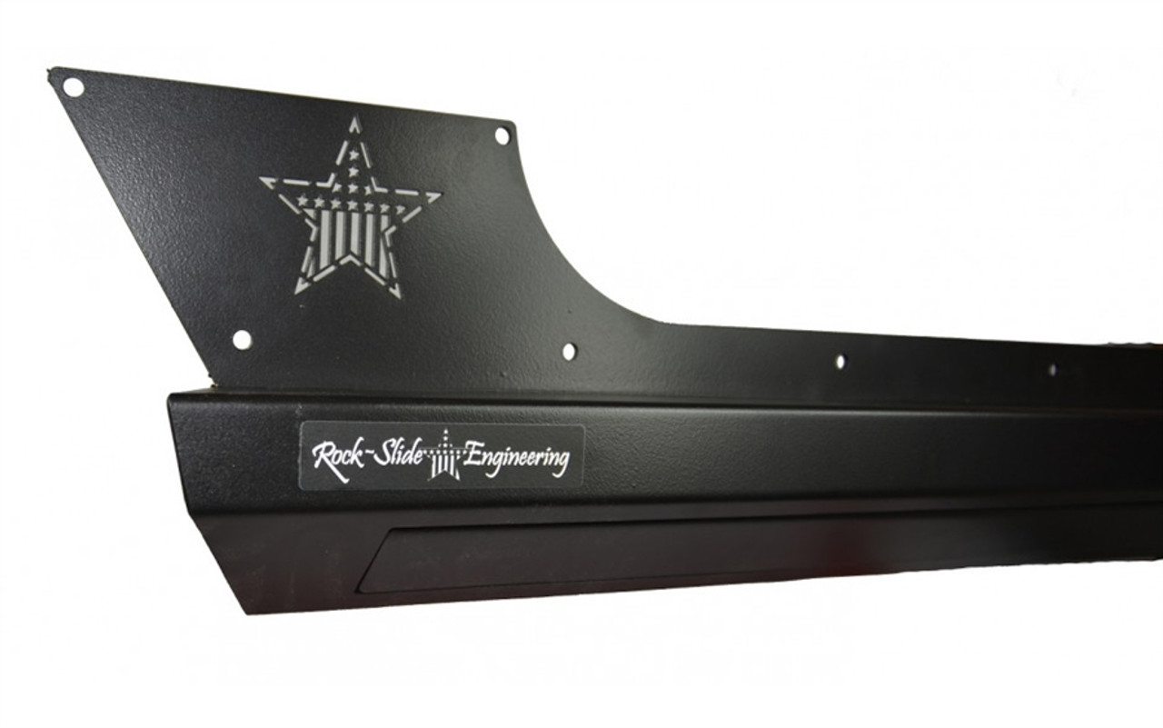 パーツ ROCKSLIDE ENGINEERING Jeep Wrangler JK Rock Slide Engineering BD-SS-200-JK4 Gen II Step Sliders for