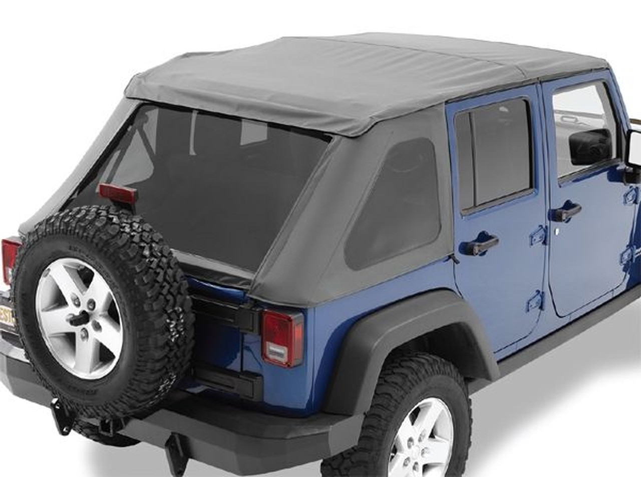 Bestop Trektop NX Black Diamond For 07-12 Jeep JK 4 Door