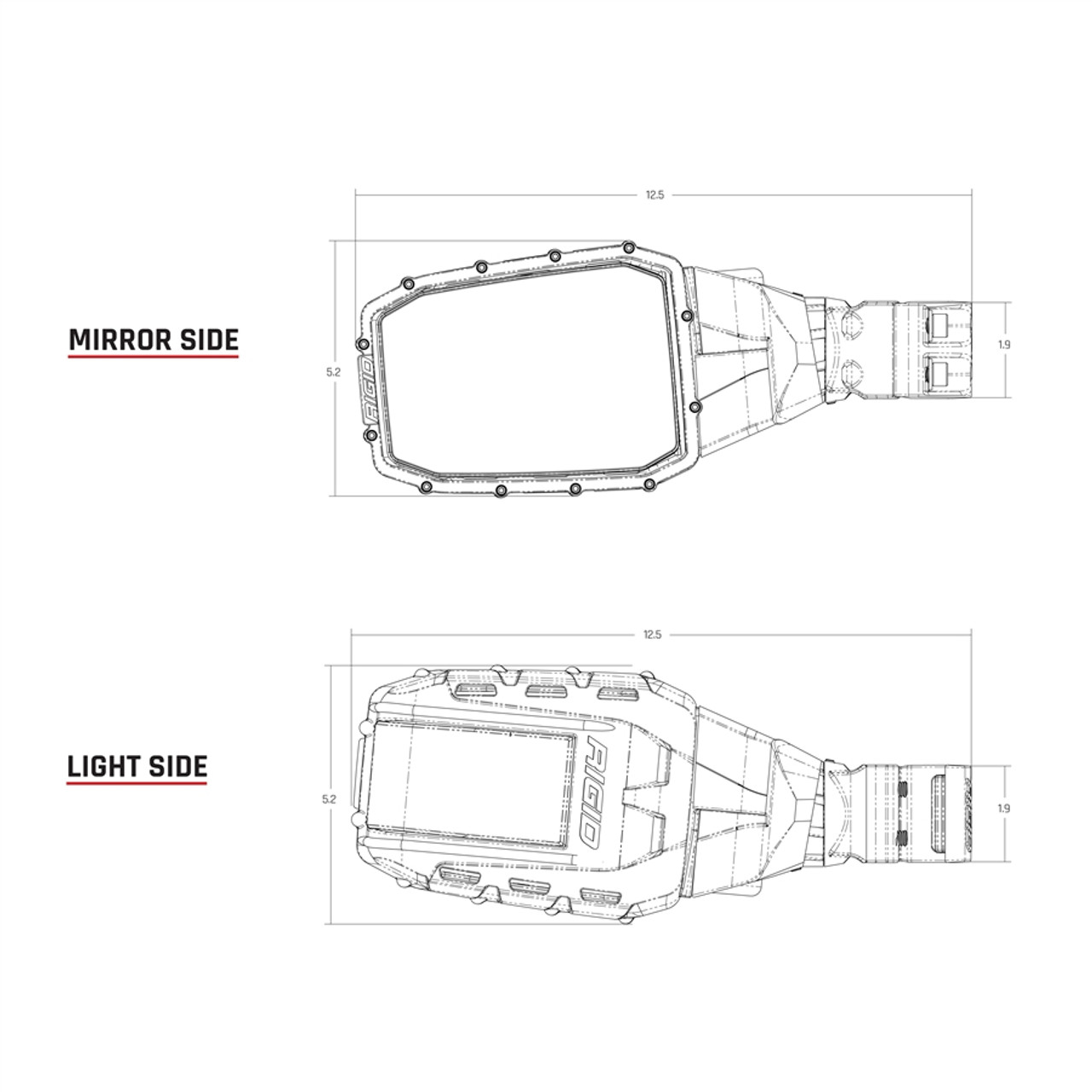 Rigid Industries Reflect Pair