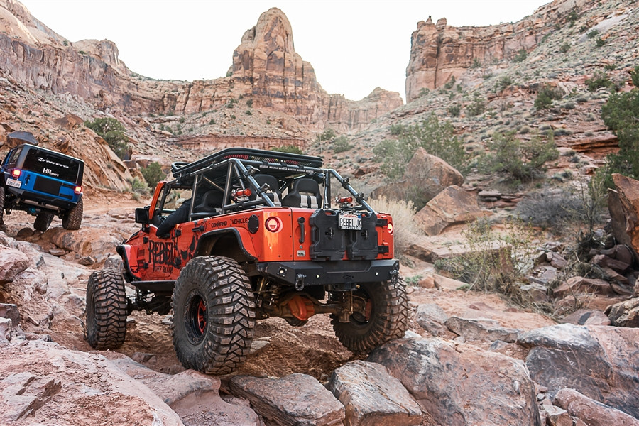 Jeep JK Wrangler Bak-Pax Spare Tire Delete Kit by Rebel Off Road