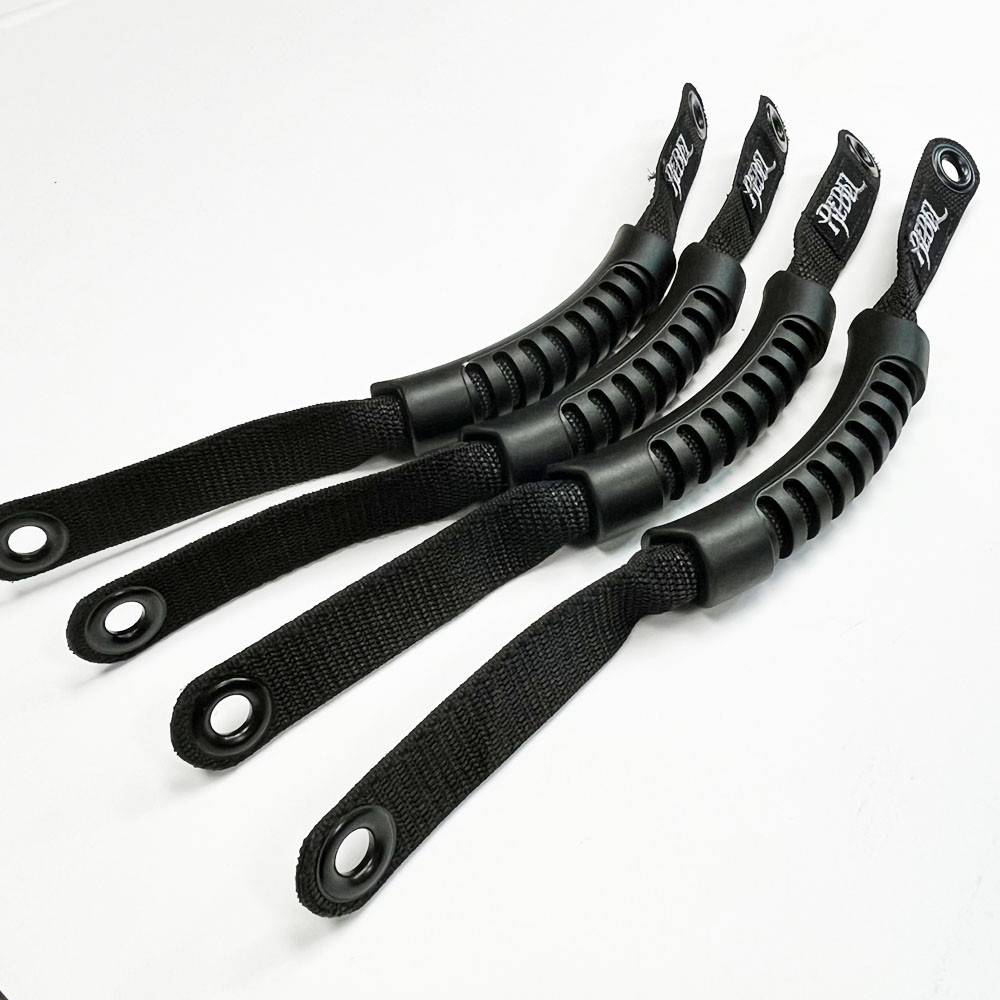 Rebel Off Road Front and Rear Grab Handles, Jeep JK, JL, Gladiator JT