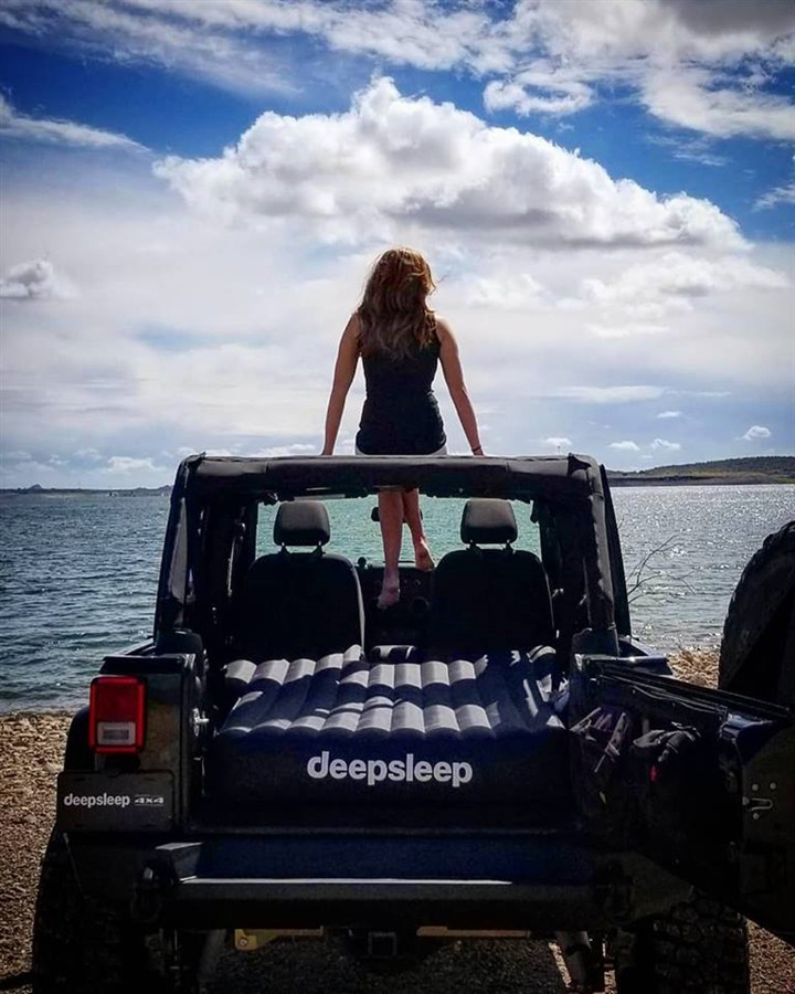 【ちょす】deepsleep Jeep JL車内用スリーピングマット Shop Jeep Wrangler sleep Mats: Foam + Air Mattress Bed For Jeep