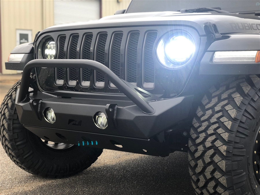 Motobilt Hammer Series Front Bumper, Stinger and Skid Plate, Jeep
