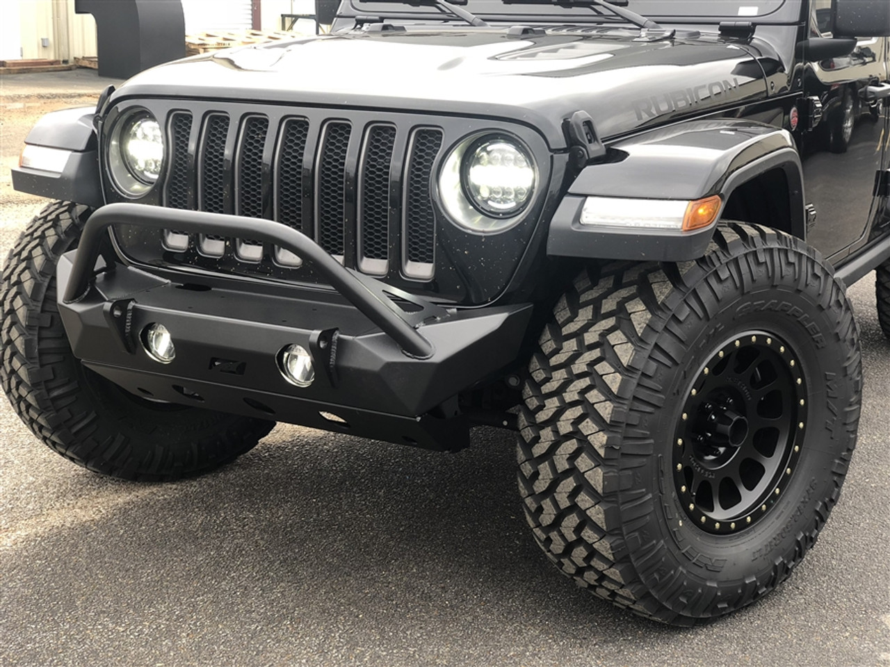 Motobilt Hammer Series Front Bumper, Stinger and Skid Plate, Jeep