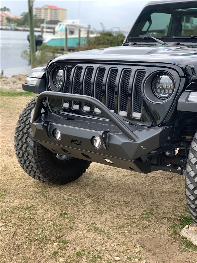 Motobilt Hammer Series Front Bumper, Stinger and Skid Plate, Jeep