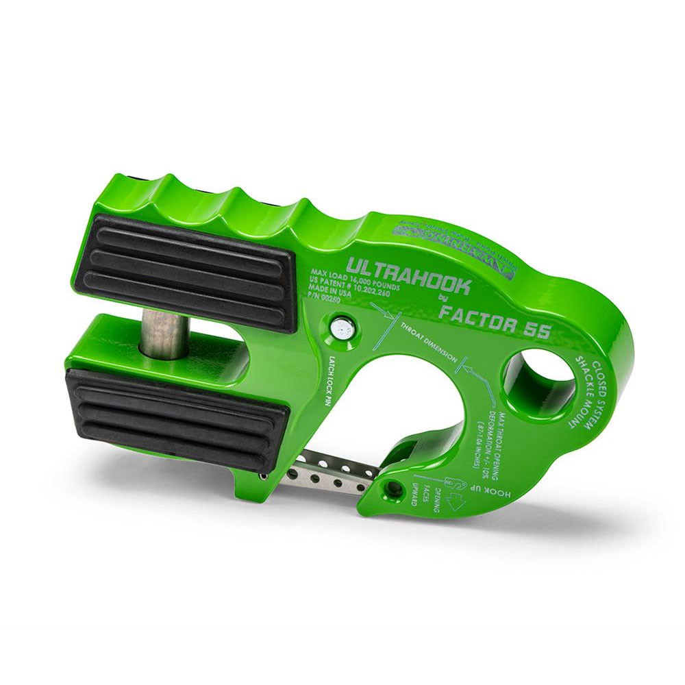 FACTOR 55 UltraHook Winch Hook W/Shackle Mount