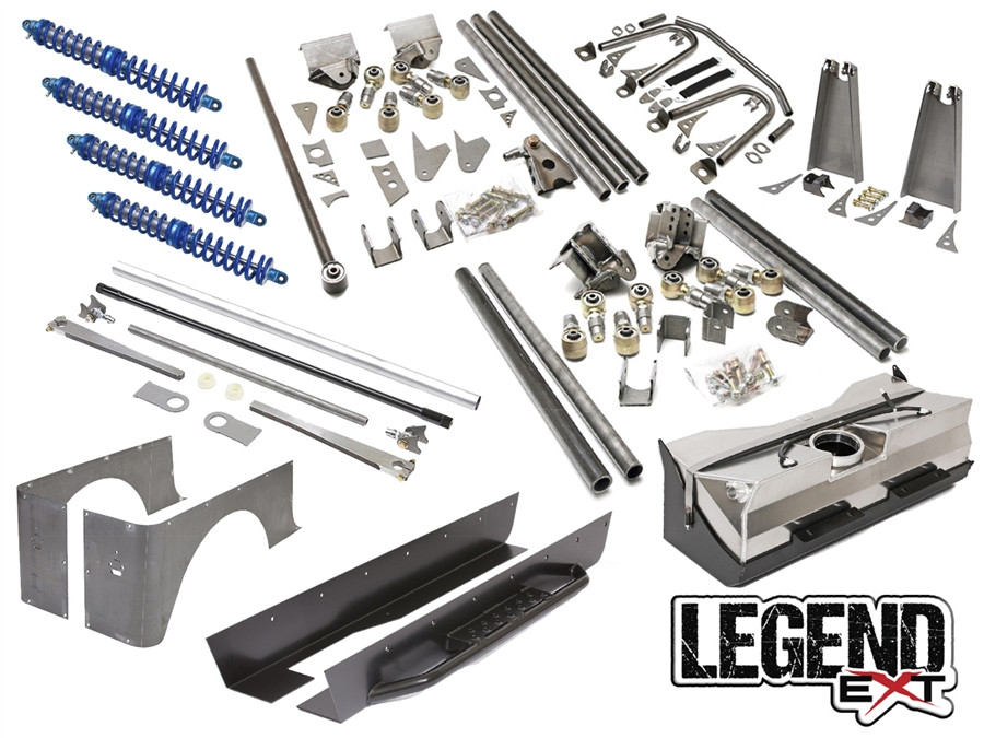 Genright Off Road Legend Coilover Suspension Package- Jeep TJ/LJ