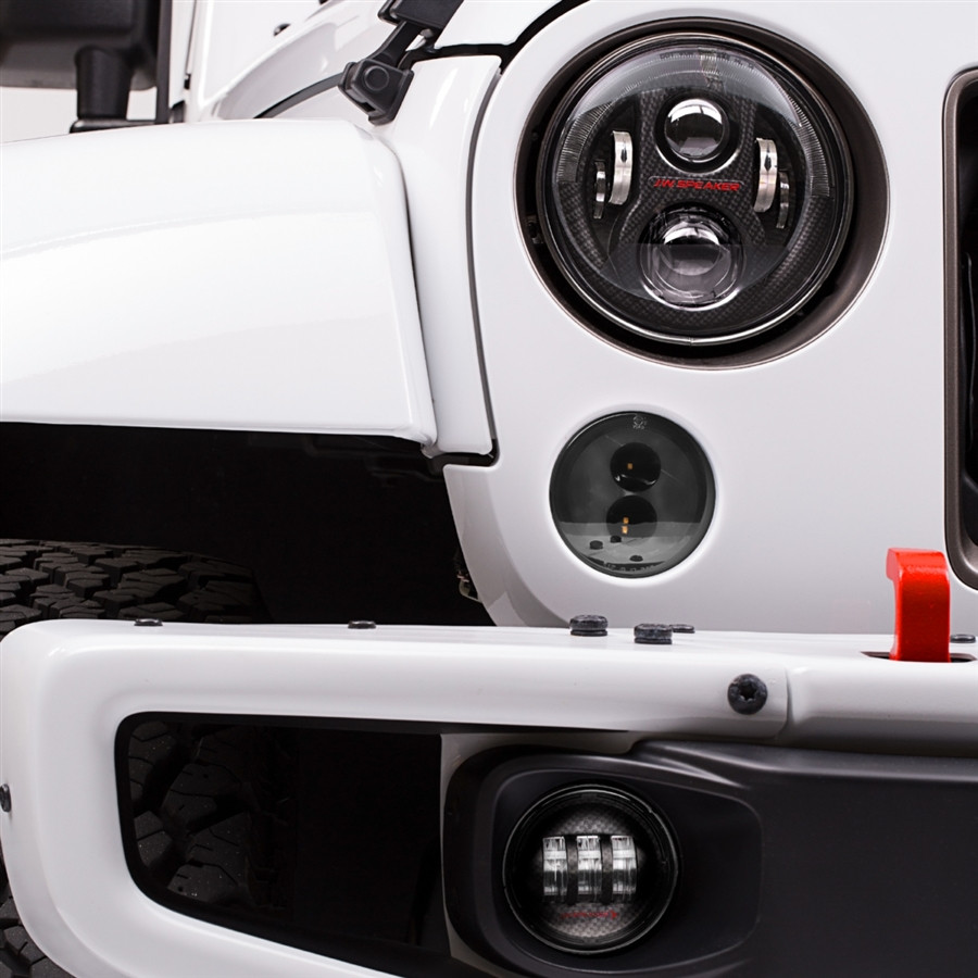 車のパーツ 【超希少】JW SPEAKER jeep ラングラー ヘッドライト