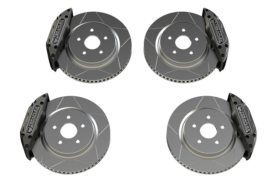 フェデラ－ Teraflex JL/JLU_JK/JKU: Delta Brake Kit - Front & Rear - 5x5
