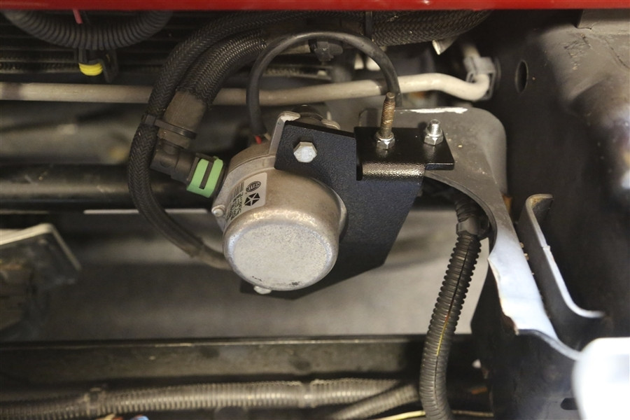 Rock Hard 4x4 Vacuum Pump Relocation Kit for Jeep Wrangler JK 2/4DR