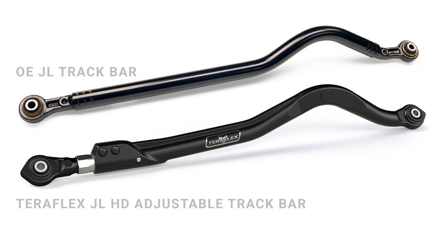 Teraflex JL/JT HD Forged Adjustable Front Track Bar - Adjustable