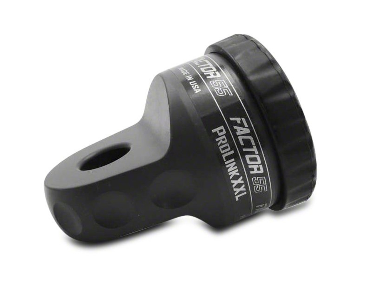 24,000 Lbs Gray Factor55 ProLink XXL Loaded Shackle Mount With Titanium Pin /& Rubber Guard