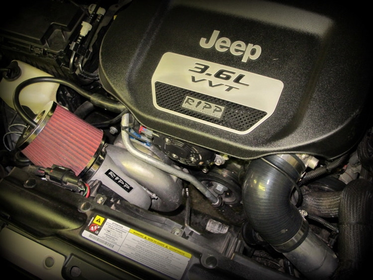 RIPP 2012-2014 Jeep JK  V6 RIPP Supercharger Kit Intercooled (Automatic  Transmission)