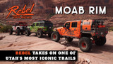 Moab Rim with Jeep Jamboree | Epic Cliffside Views and Technical 4x4 Driving with Rebel Off Road