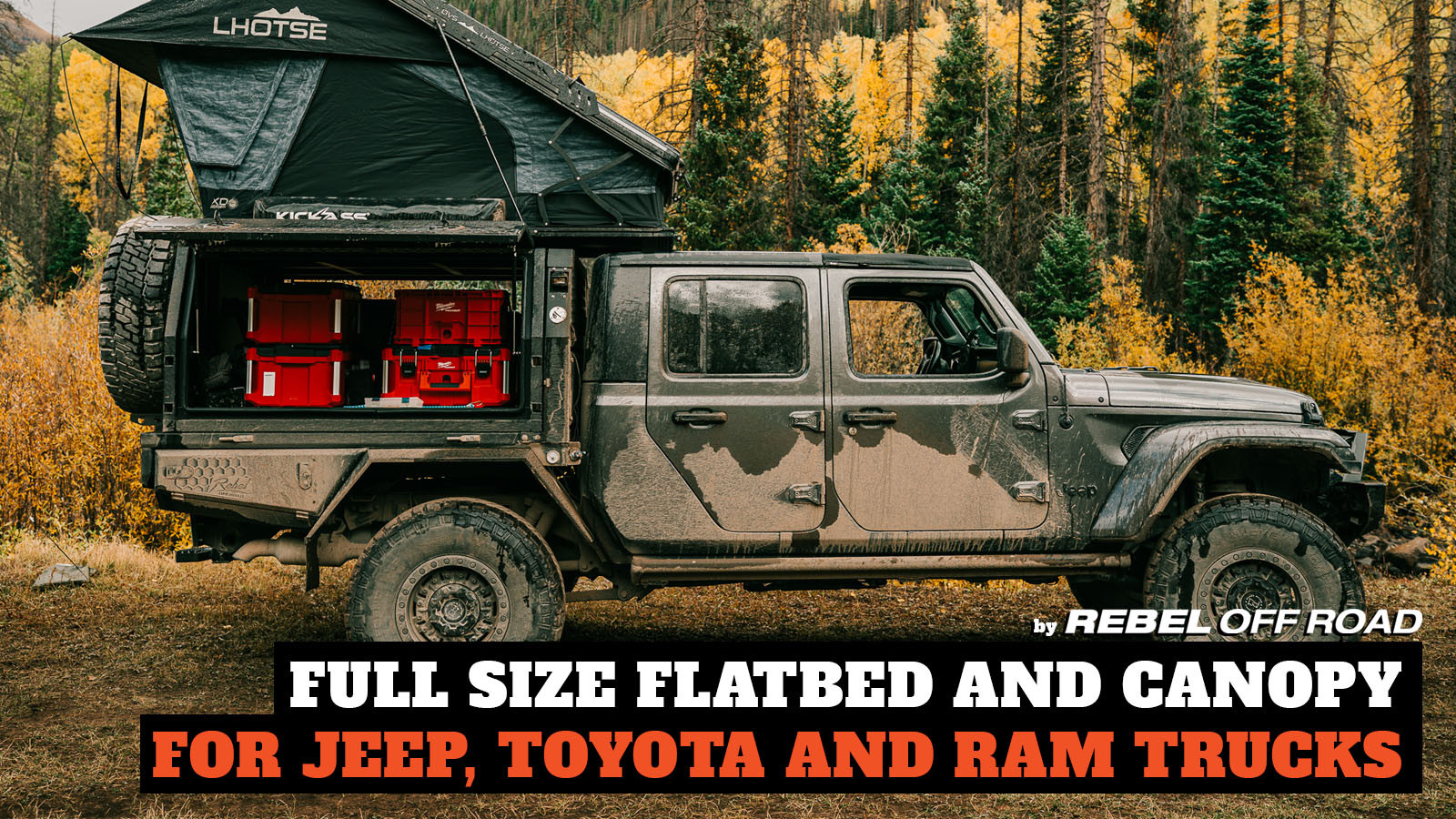 Jeep and Truck Aftermarket Accessories and Parts | Rebel Off Road
