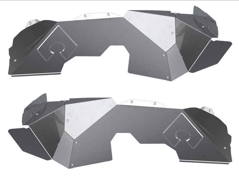 Artec Industries Front Inner Fenders, Vented, Ecodiesel/392 Hemi Jeep