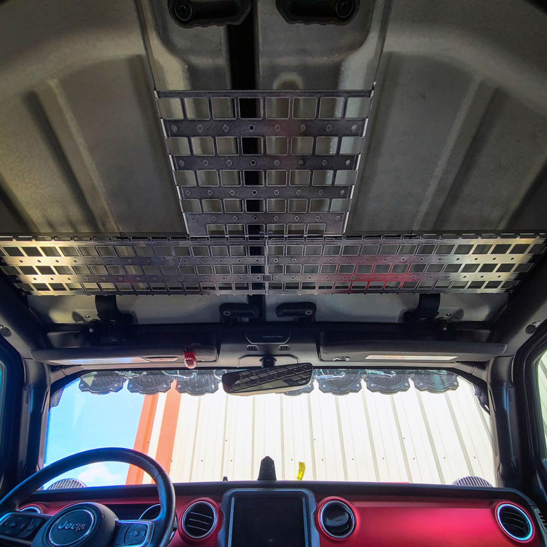 American Adventure Labs Overhead Molle Shelf, Jeep JL/Gladiator