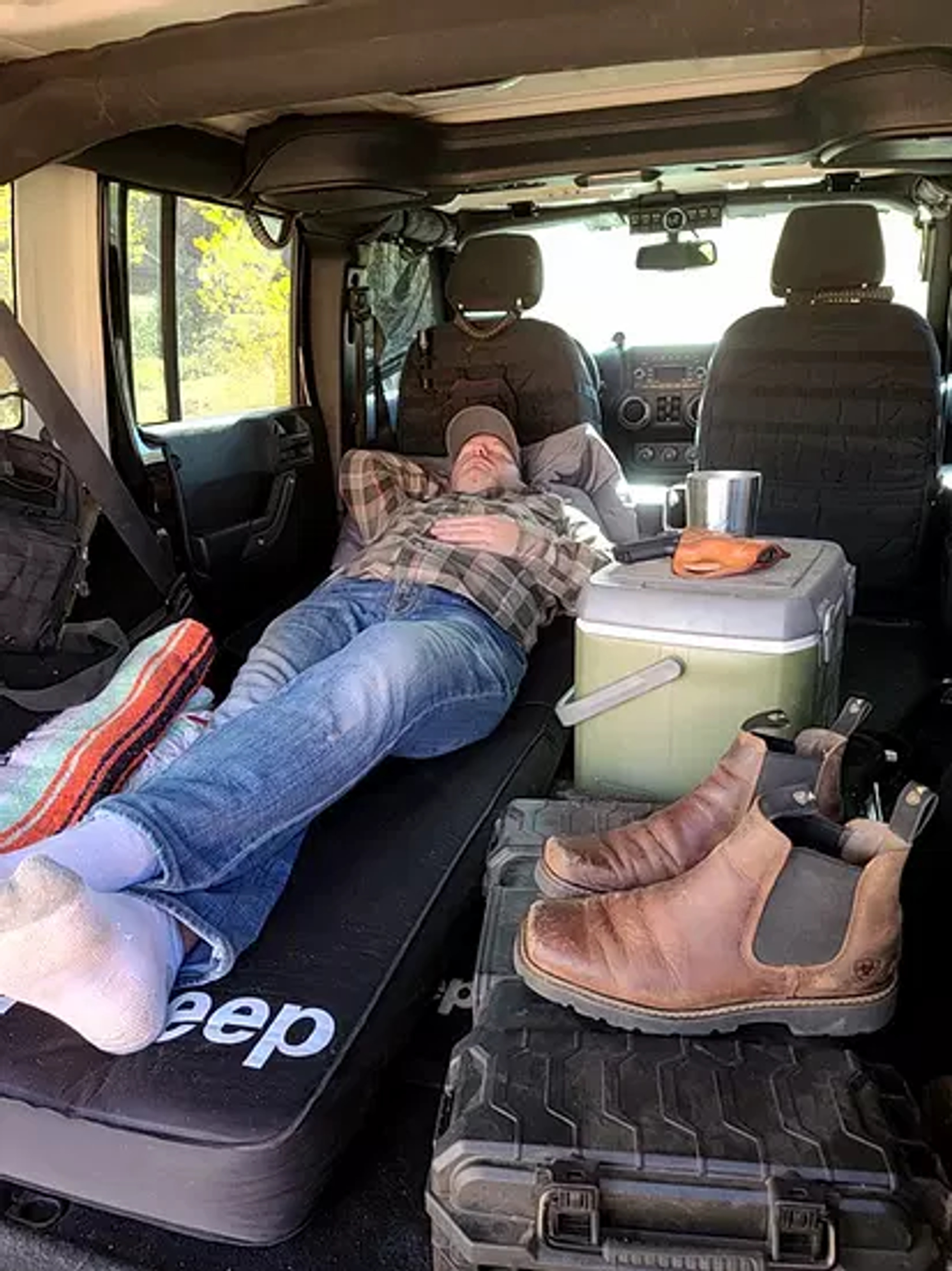 deepsleep Solo Mat, Jeep JKU/JLU 4 Door Air Mattress
