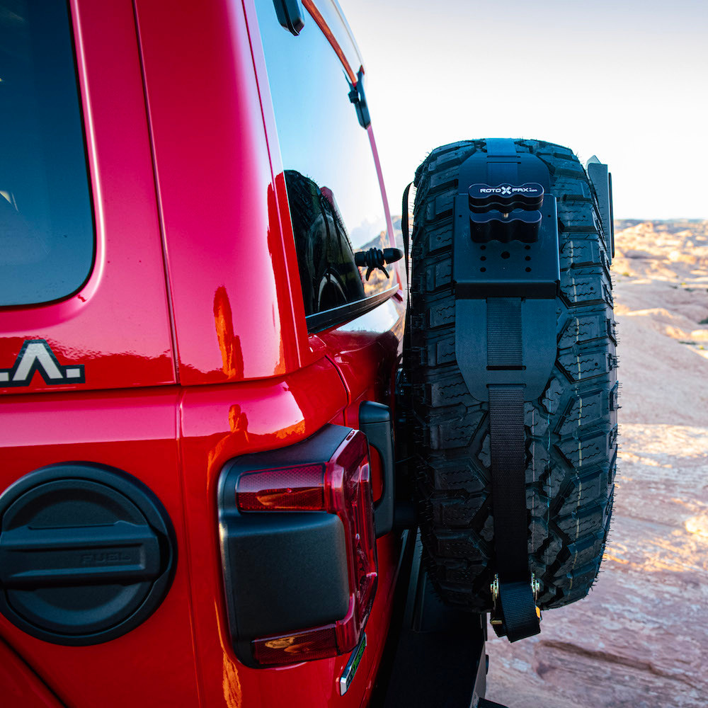 RockSlide Engineering EZ Rack Rotopax Spare Tire Mounting Kit, Basic