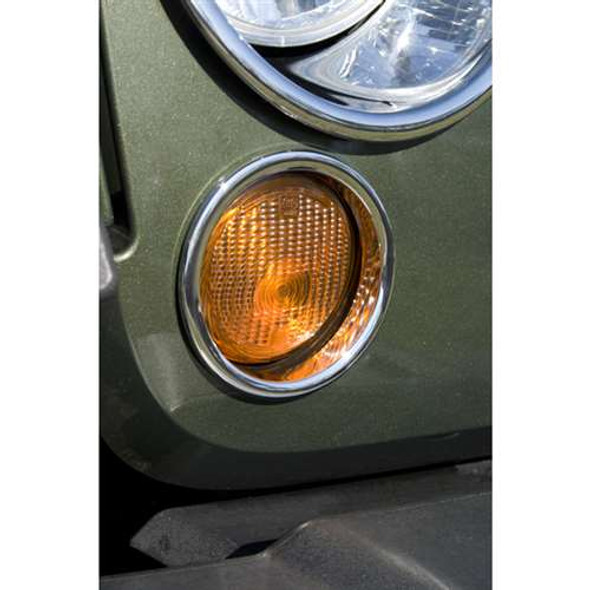 Rugged Ridge Lamp Turnsignal Covers Chm JK