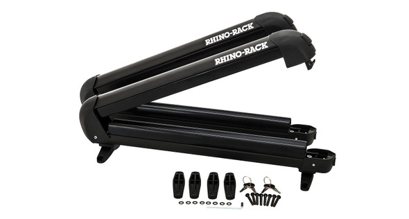 Rhino Rack Ski and Snowboard Carrier - 4 Skis or 2 Snowboards - 574