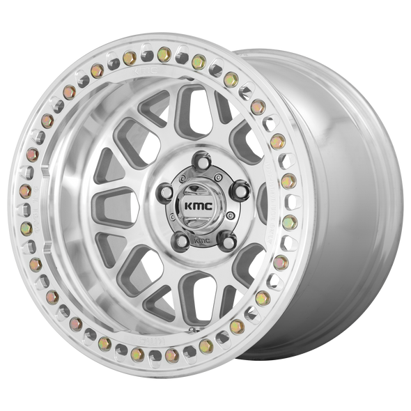 KMC WHEELS KM235 GRENADE CRAWL MACHINED