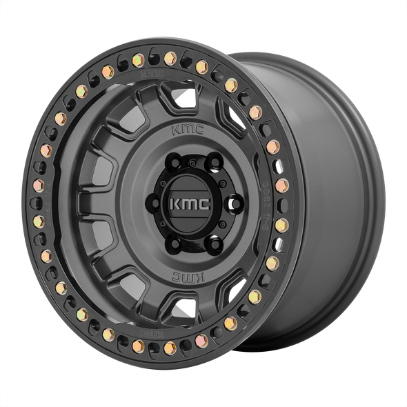 KMC WHEELS KM236 TANK BEADLOCK ANTHRACITE