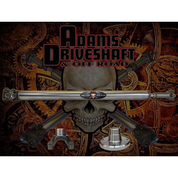 Adams Driveshaft JT Gladiator Overland Rear 1350 1 Piece CV Driveshaft [Extreme Duty Series]