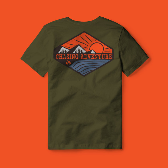 Chasing Adventure Rebel Off Road T-Shirt