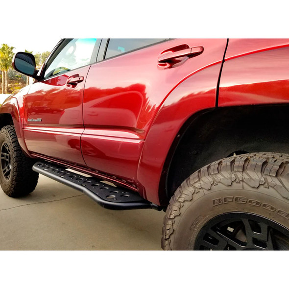 Cali Raised Step Edition Rock Sliders, 10-23 Toyota 4Runner