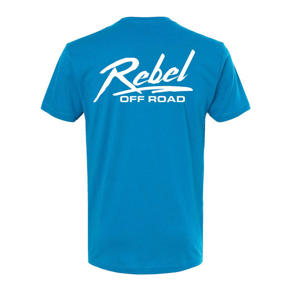 Rebel Off Road Working Man Turquoise T-Shirt