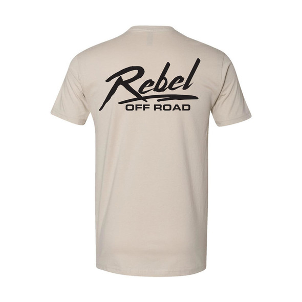 Rebel Off Road Working Man Oatmeal T-Shirt