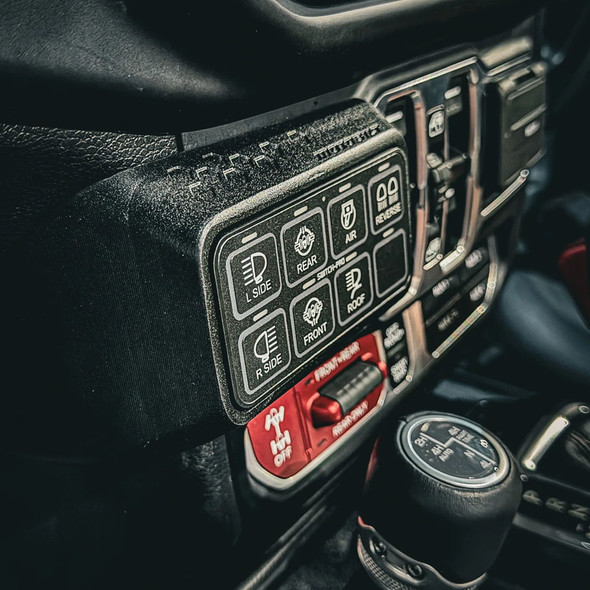 Jeep JT/JL/JLU Switchpros Dash Mount by Motobilt