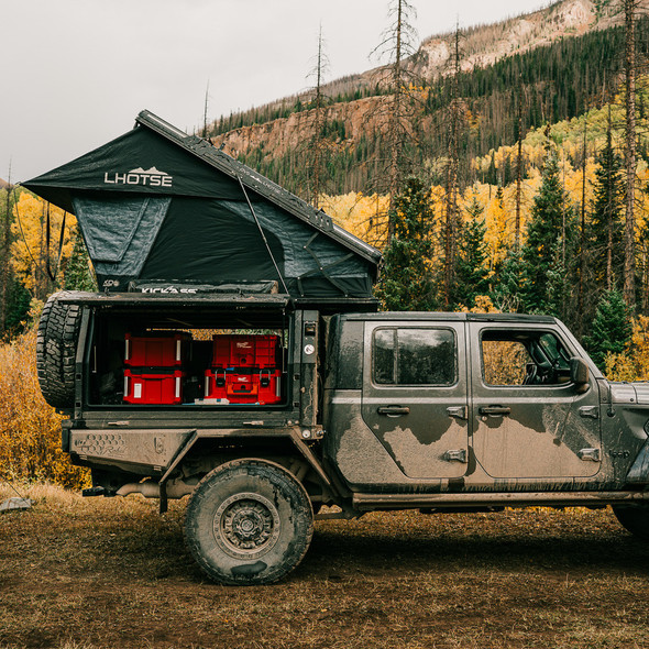 Jeep Gladiator JT Canopy & Flatbed Tray By Rebel Off Road
