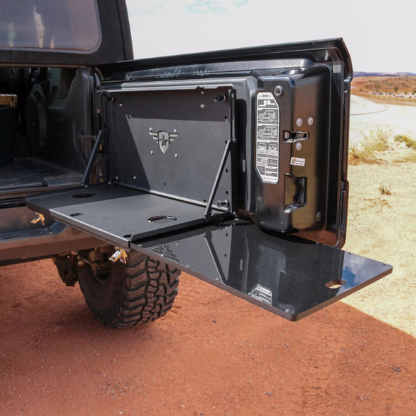 Combat Off Road Jeep JK/JL Tailgate Table with Food Grade Cutting Board