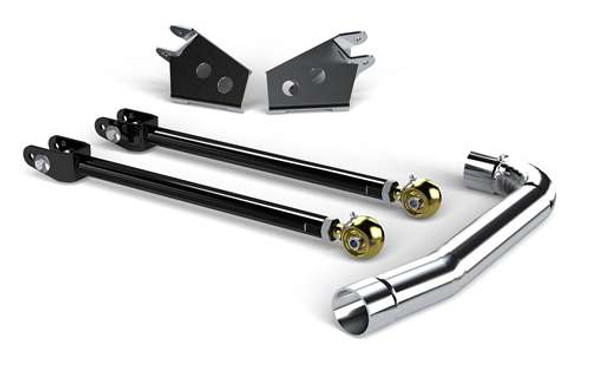 TeraFlex TJ/LJ Front Upper: Pro LCG Long Flexarm Upgrade Kit w/ Brackets - Complete - 1443470