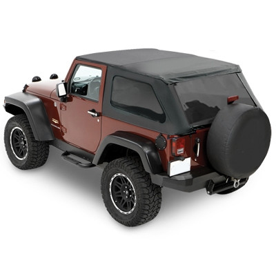 Bestop Trektop NX in Black Diamond For 07-12 Jeep Wrangler JK 2 Door