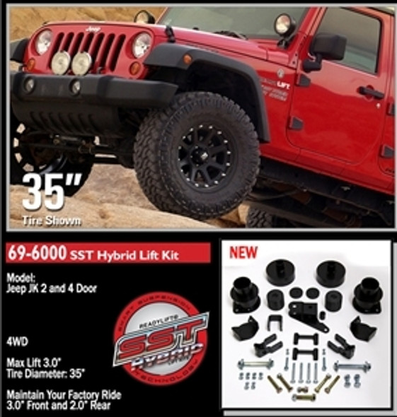 2007-2011 JK ReadyLift SST 3" Lift Kit