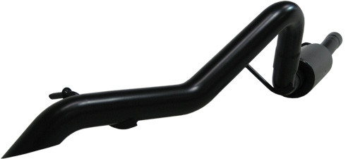 Mbrp'S 2007+ Jeep Wrangler Jk - 3.8L V6, 2-Dr, Off-Road Tail Pipe