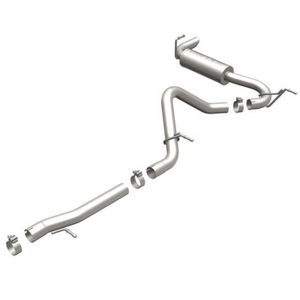 Magnaflow Performance Competition Series Cat-Back Exhaust System V6 3.6L; 2 Dr Competition Series; EXCL. MODELS WITH PLASTIC REAR FASCIA; SINGLE STRAIGHT PASSENGER SIDE REAR EXIT