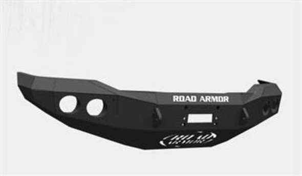 Road Armor Front Stealth Winch Bumper, Satin Black 25