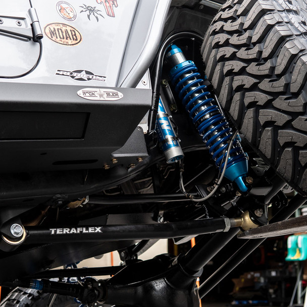 Recon Complete 12" Front/14" Rear Coilover Kit with Bumpstops, JK 2007-2018
