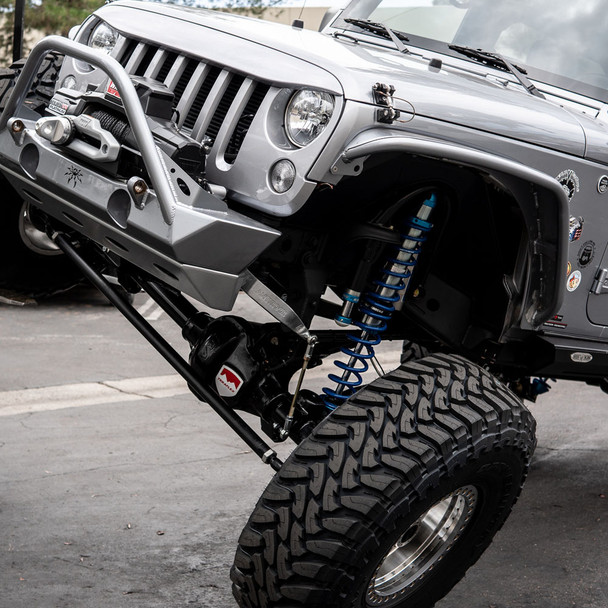 Recon Complete 12" Front/14" Rear Coilover Kit with Bumpstops, JK 2007-2018