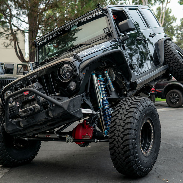 Jeep Wrangler JK 2007-2018 Front Recon DSS (Dual Shock System) Coilover System by Rebel Off Road
