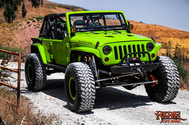 Jeep Wrangler JK 2007-2018 Front Recon DSS (Dual Shock System) Coilover System by Rebel Off Road