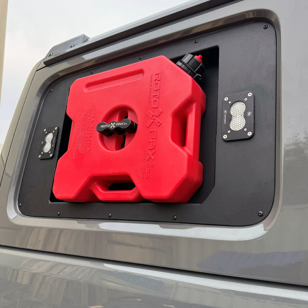 Blackout Window Storage For Jeep Wrangler