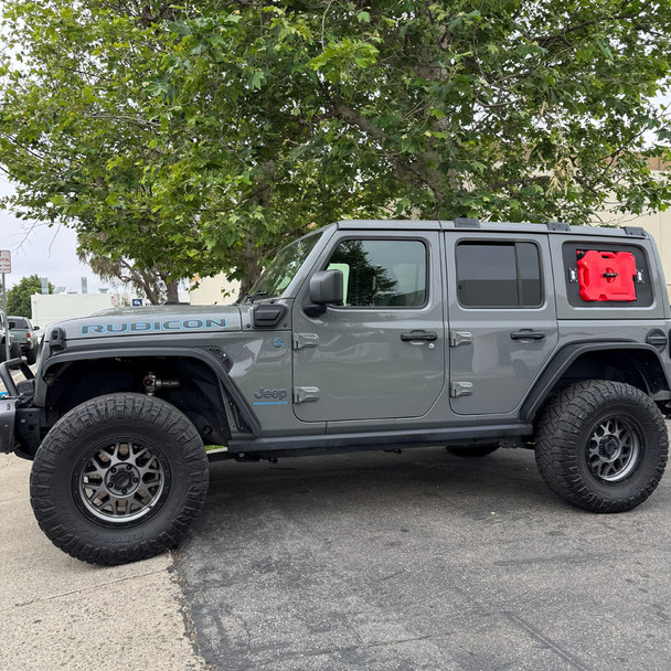 Blackout Window Storage For Jeep Wrangler